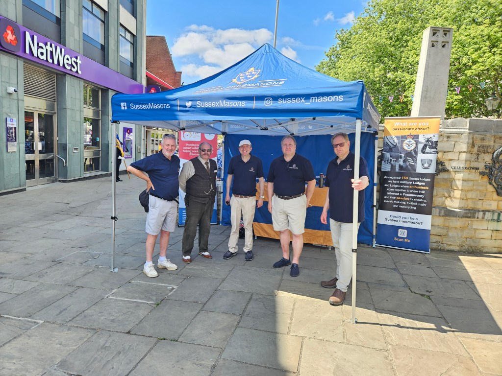 Sussex Masons Join Horsham Armed Forces&nbsp;Day