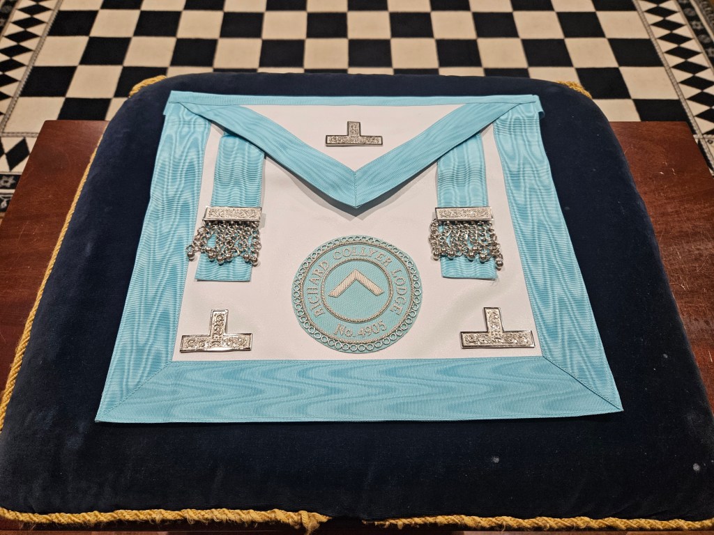 New Worshipful Master’s&nbsp;Apron